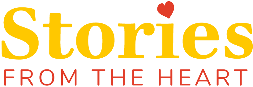 logo: stories from the heart